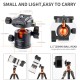 K&F Concept Metal Tripod Ball Head